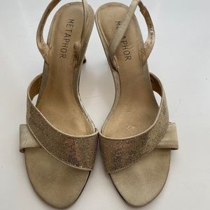 Gold heels from Metaphor